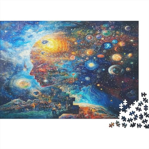Kosmische Galaxie Puzzle 1000 Teile Erwachsener Kniffel Spaß Für Die Ganze Familie - Abwechslungsreiche 1000 Puzzleteilige Motive Puzzlespiel Erwachsene, Puzzel 1000pcs (75x50cm) von SkyClouf