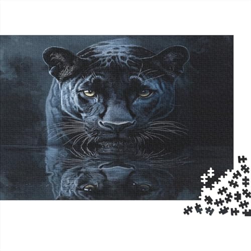 Leopard Puzzle 1000 Teile Erwachsener Kniffel Spaß Für Die Ganze Familie - Abwechslungsreiche 1000 Puzzleteilige Motive Puzzle Erwachsene, Puzzel 1000pcs (75x50cm) von SkyClouf