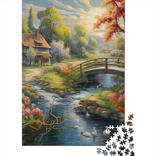 Paradies Puzzles 1000 Teile Schwer Puzzle Spielzeug Lernspiel Impossible Herausforderung Spielzeug Für Erwachsene Und Kinder Ab 14 Jahren 1000pcs (75x50cm) von SkyClouf