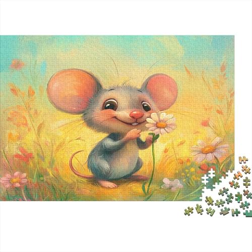 Ratte Puzzle 1000 Teile Erwachsener Kniffel Spaß Für Die Ganze Familie - Abwechslungsreiche 1000 Puzzleteilige Motive Puzzlespiel Erwachsene, Puzzel 1000pcs (75x50cm) von SkyClouf