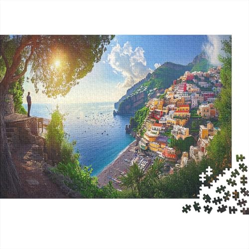 Sonnenuntergang im Hafen Puzzlespiel 1000 Teile Puzzles Für Erwachsene Lernspiel Herausforderung Spielzeug 1000 Teile Puzzles Für Erwachsene Kinder Erwachsenen Puzzlespiel Puzzel 1000pcs (75x50cm) von SkyClouf
