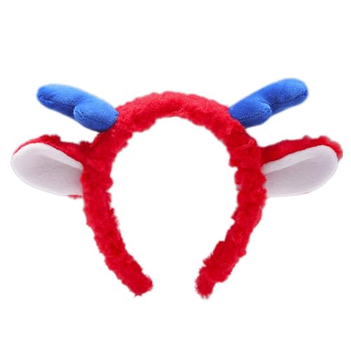 SkyPOOU Drachenhorn-Stirnband für Neujahrsfeiern, leuchtende Farben, elastisch und geeignet für Erwachsene und Kinder SkyPOOU Drachenhorn-Stirnband für Neujahrsfeiern, leuchtende Farben, elastisch und geeignet für Erwachsene und Kinder von SkyPOOU
