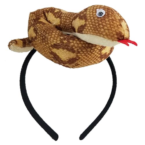 SkyPOOU Haarbänder für Halloween, Foto-Requisiten, Cartoon-Haarbänder, Party-Kopfschmuck, lustige Stirnbänder für Musik-Festivals, 3D-Blumenschlange SkyPOOU Haarbänder für Halloween, Foto-Requisiten, Cartoon-Haarbänder, Party-Kopfschmuck, lustige Stirnbänder für Musik-Festivals, 3D-Blumenschlange von SkyPOOU