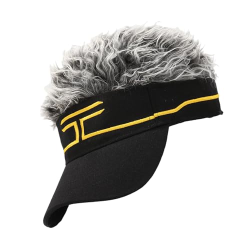 SkyPOOU Haariger Hut Fans Kopfbedeckung Spaß Halloween Kostüm Zubehör Party Foto Requisiten Cosplay Perücken Streich Kostüm SkyPOOU Haariger Hut Fans Kopfbedeckung Spaß Halloween Kostüm Zubehör Party Foto Requisiten Cosplay Perücken Streich Kostüm von SkyPOOU