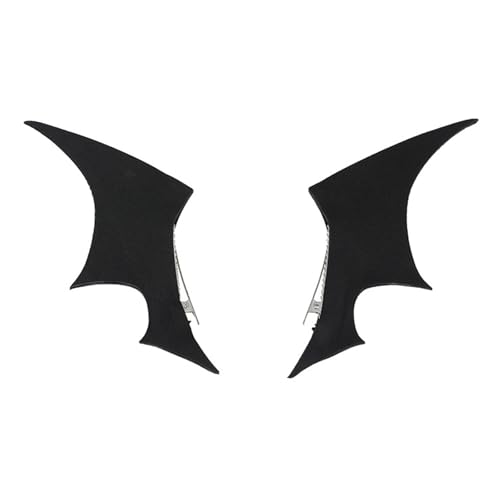 SkyPOOU Halloween-Haarspange mit Tierohren, realistische Tier-Haarnadel, Kostüm-Haarspange für Mottopartys, Schwarz, 2 Stück SkyPOOU Halloween-Haarspange mit Tierohren, realistische Tier-Haarnadel, Kostüm-Haarspange für Mottopartys, Schwarz, 2 Stück von SkyPOOU
