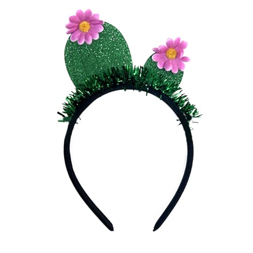 SkyPOOU Lametta-Flapper-Stirnbänder mit Kaktus-Design, für Karneval, Abschlussball, Tänzer, Kopfschmuck für Party, Karneval, Feiern, Kopfbedeckung, Haarstyling, Grün, Durchmesser: ca. 13 x 20 cm SkyPOOU Lametta-Flapper-Stirnbänder mit Kaktus-Design, für Karneval, Abschlussball, Tänzer, Kopfschmuck für Party, Karneval, Feiern, Kopfbedeckung, Haarstyling, Grün, Durchmesser: ca. 13 x 20 cm von SkyPOOU