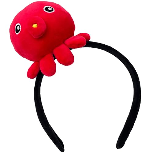 SkyPOOU Niedliches Plüsch-Stirnband mit Meeresmotiv, Cartoon-Haarreif, weibliches Gesicht, Wasch-Haarband, Geburtstags-Kopfschmuck, Party-Zubehör. Baby-Oktopus SkyPOOU Niedliches Plüsch-Stirnband mit Meeresmotiv, Cartoon-Haarreif, weibliches Gesicht, Wasch-Haarband, Geburtstags-Kopfschmuck, Party-Zubehör. Baby-Oktopus von SkyPOOU