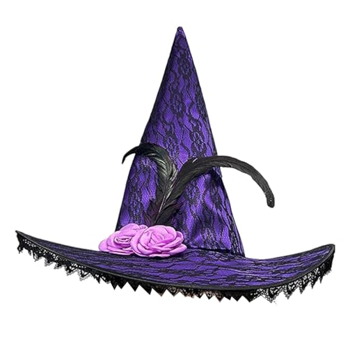 SkyPOOU Persönlichkeits-Accessoire-Hut, künstlerischer Jugendhut, einfacher Straßenhut, Halloween-Hexenhut oder Motto-Partys und Cosplay-Event SkyPOOU Persönlichkeits-Accessoire-Hut, künstlerischer Jugendhut, einfacher Straßenhut, Halloween-Hexenhut oder Motto-Partys und Cosplay-Event von SkyPOOU