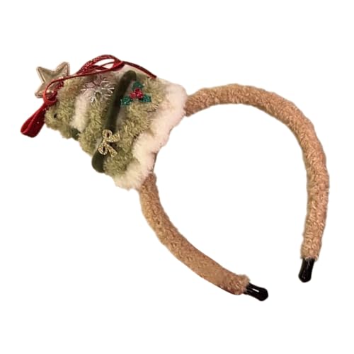SkyPOOU Schönes Haarband mit Weihnachtsmotiven, für Weihnachten, Party, Verkleidungen, Neujahr, Festival, Dekoration, Familientreffen, Kopfschmuck, Grün, ca. 55–60 cm SkyPOOU Schönes Haarband mit Weihnachtsmotiven, für Weihnachten, Party, Verkleidungen, Neujahr, Festival, Dekoration, Familientreffen, Kopfschmuck, Grün, ca. 55–60 cm von SkyPOOU