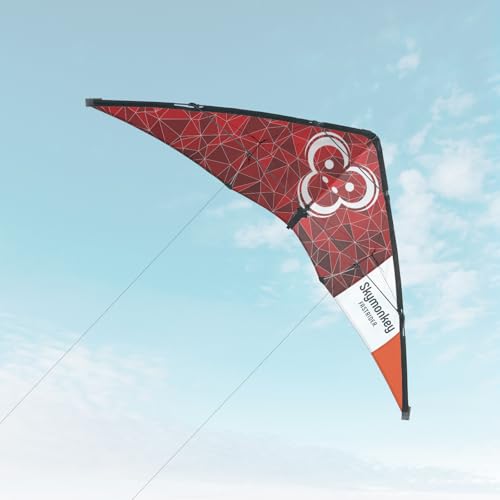 Skymonkey Fastrider Lenkdrachen für Jugendliche und Erwachsene, 2-Leiner Lenkdrache, Spannweite: 127cm - Racingred Skymonkey Fastrider Lenkdrachen für Jugendliche und Erwachsene, 2-Leiner Lenkdrache, Spannweite: 127cm - Racingred von Skymonkey