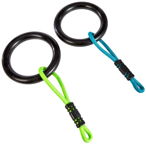 Slackers Ninja Rings, 2 zusätzliche Ninja Ringe für die Slackers Ninja Line, 15cm Durchmesser, mit Befestigungsmaterial, 980032 Slackers Ninja Rings, 2 zusätzliche Ninja Ringe für die Slackers Ninja Line, 15cm Durchmesser, mit Befestigungsmaterial, 980032 von Slackers