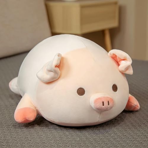 SldJa Flauschiges Schwein Plüsch Puppe Plüsch Schweinchen Spielzeug Tier Weiches Plüsch Kissen Geburtstagsgeschenk 80cm 1 von SldJa