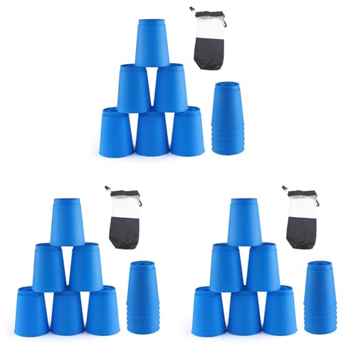Slicooken 36-Teiliges Schnellstapelbecher-Set für Kinder, Mini-Geschwindigkeitstrainingsspiel, Lustiges Stapelbecher-Schnellspiel für und Mädchen Slicooken 36-Teiliges Schnellstapelbecher-Set für Kinder, Mini-Geschwindigkeitstrainingsspiel, Lustiges Stapelbecher-Schnellspiel für und Mädchen von Slicooken