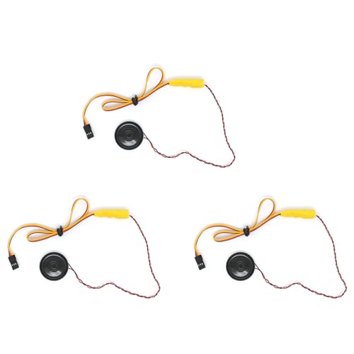 Slicooken 3X RC Auto Horn Klang Simulator Lautsprecher Sound Gruppe für 1/10 1/8 RC Auto Axial SCX10 für TRX4 D90 YIKONG Upgrade Teile Slicooken 3X RC Auto Horn Klang Simulator Lautsprecher Sound Gruppe für 1/10 1/8 RC Auto Axial SCX10 für TRX4 D90 YIKONG Upgrade Teile von Slicooken