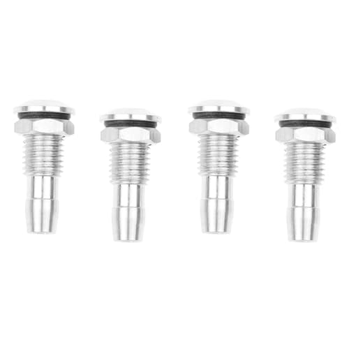 Slicooken 4 Stück Aluminium RC Boot Wasserauslässe Gewinde mit O-Ring Schrauben für RC Boot Zur Motorkühlung M8 Slicooken 4 Stück Aluminium RC Boot Wasserauslässe Gewinde mit O-Ring Schrauben für RC Boot Zur Motorkühlung M8 von Slicooken