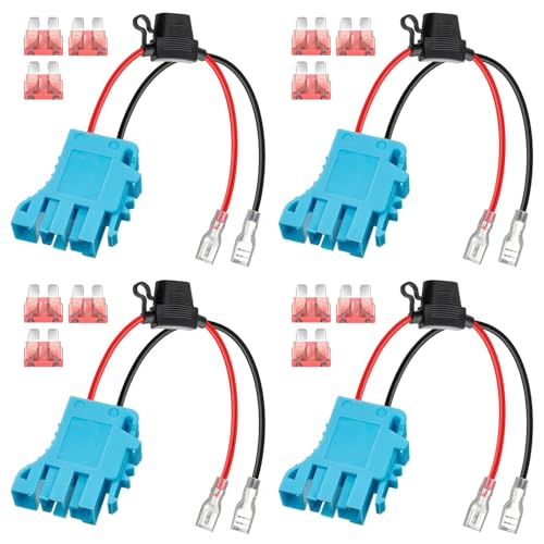 Slicooken 4X 12 AWG Kabelbaumstecker, Kompatibel mit Peg-Perego 12 V SLA Batterie Aufsitzauto Spielzeug Slicooken 4X 12 AWG Kabelbaumstecker, Kompatibel mit Peg-Perego 12 V SLA Batterie Aufsitzauto Spielzeug von Slicooken