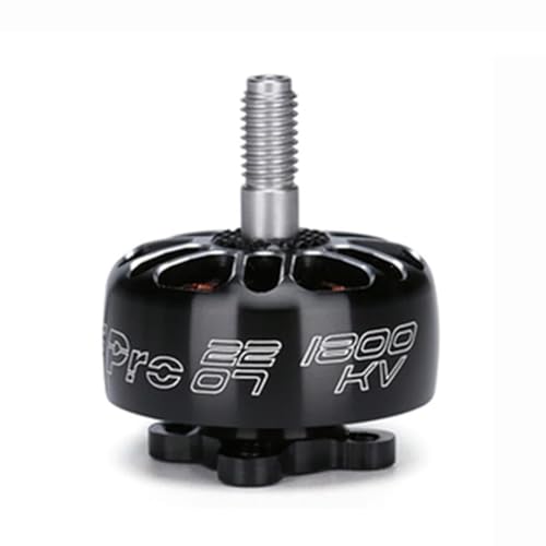 Slicooken -E Pro 2207 1800 KV Bürstenloser Motor 3-6S Lipo 4 mm Wellendurchmesser für 5-6-Propeller RC FPV Freestyle Drohnen von Slicooken