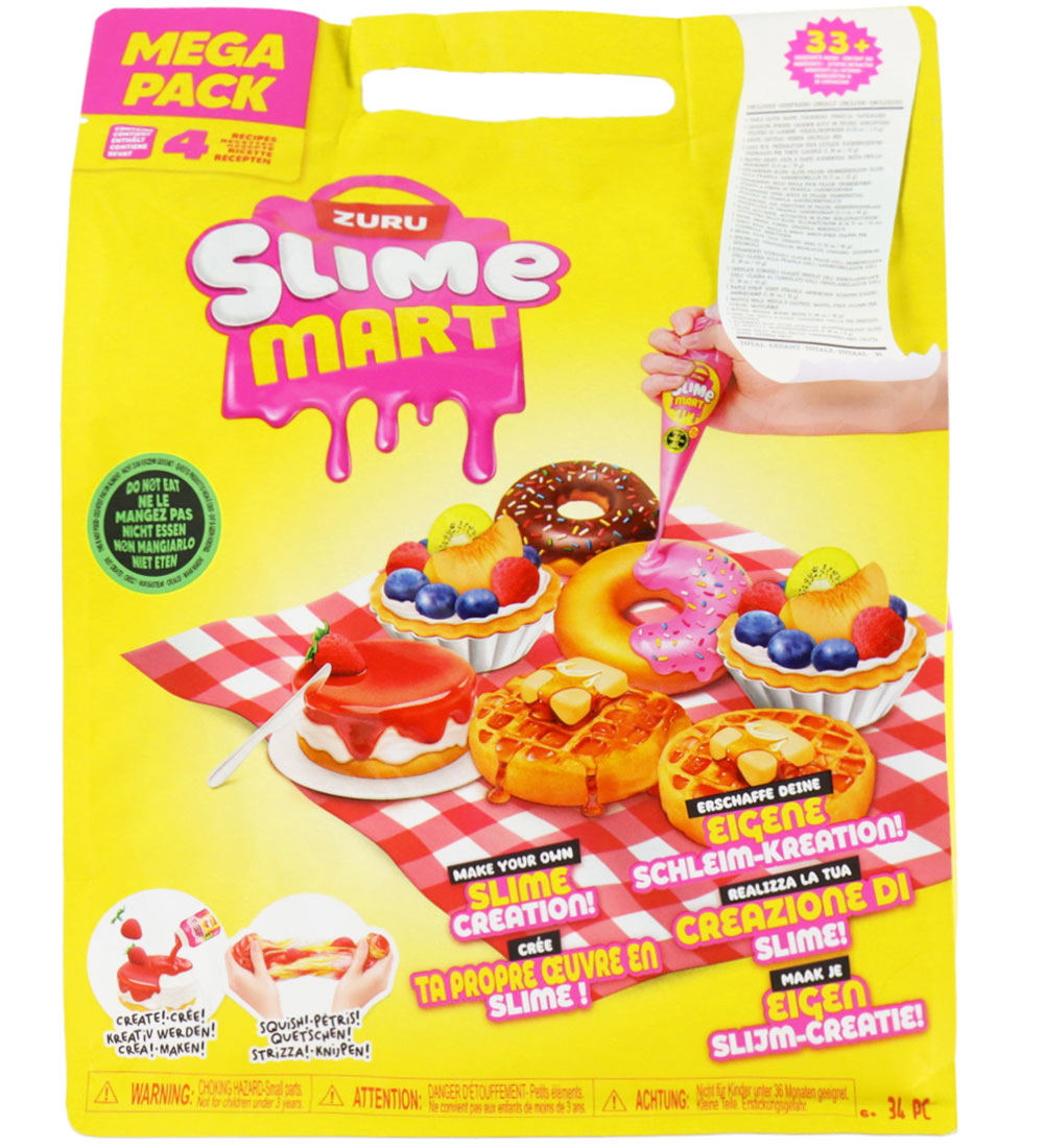Slime Mart - Einkaufstasche - Dessert - 34 Teile - Slime Mart - One Size - Spielzeug Slime Mart - Einkaufstasche - Dessert - 34 Teile - Slime Mart - One Size - Spielzeug von Slime Mart