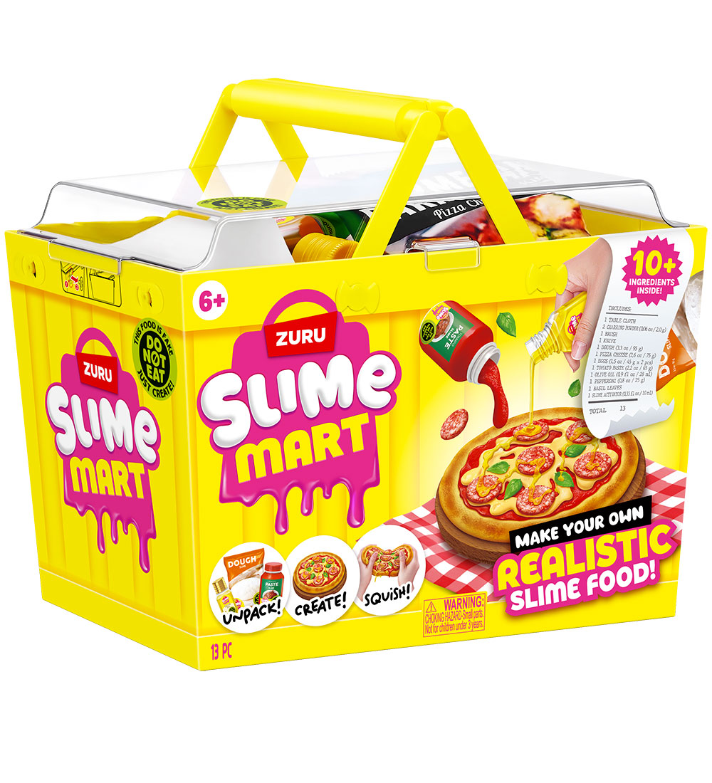 Slime Mart - Small Warenkorb - Pizza - 13 Teile - Slime Mart - One Size - Slim Slime Mart - Small Warenkorb - Pizza - 13 Teile - Slime Mart - One Size - Slim von Slime Mart
