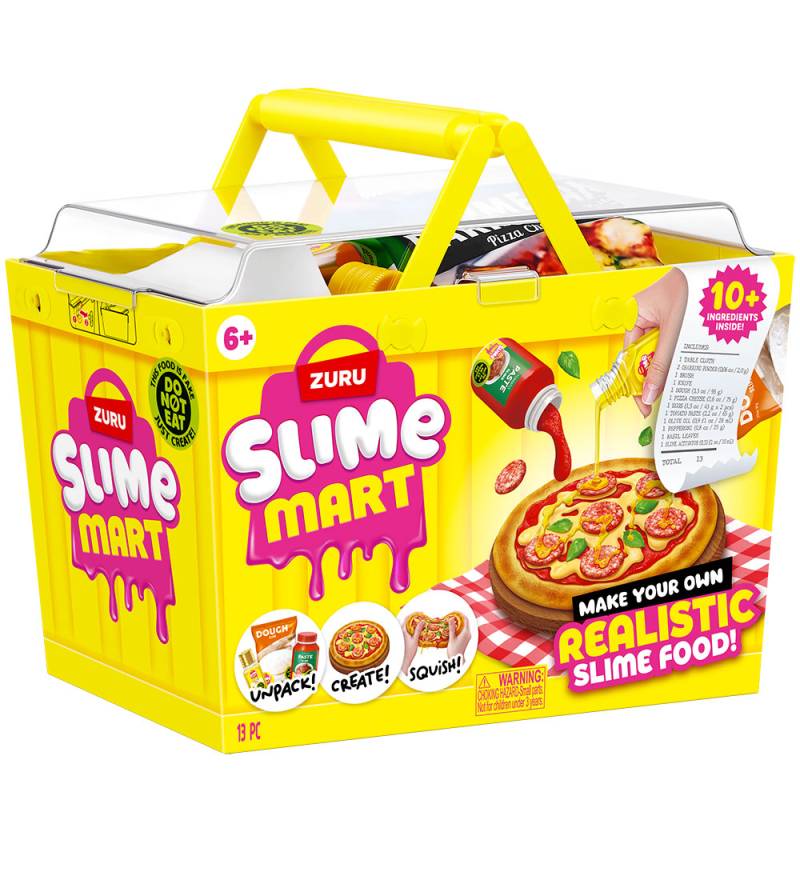 Slime Mart - Small Warenkorb - Pizza - 13 Teile - Slime Mart - One Size - Slim Slime Mart - Small Warenkorb - Pizza - 13 Teile - Slime Mart - One Size - Slim von Slime Mart
