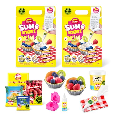 Slime Mart kleine Tüte (Obstkuchen) von ZURU, 2Pack von Slime Mart