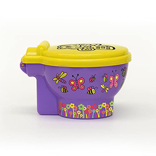 SLIMY Toilet Bowl 60g - Original Slimy Slime Spielmasse mit Ooops Toilette für freche Pupsi Furz Geräusche, Schleim Spielspaß für Kinder, elastische Spielknete (Spielzeug ab 3 Jahre) von Slimy