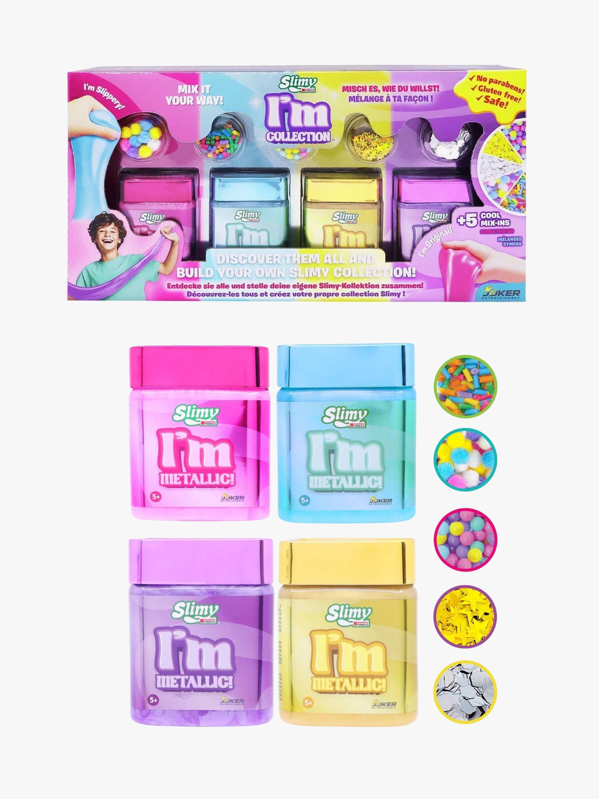 Slimy Mix It Slime Ultimate Collection 4er-Pack von Slimy