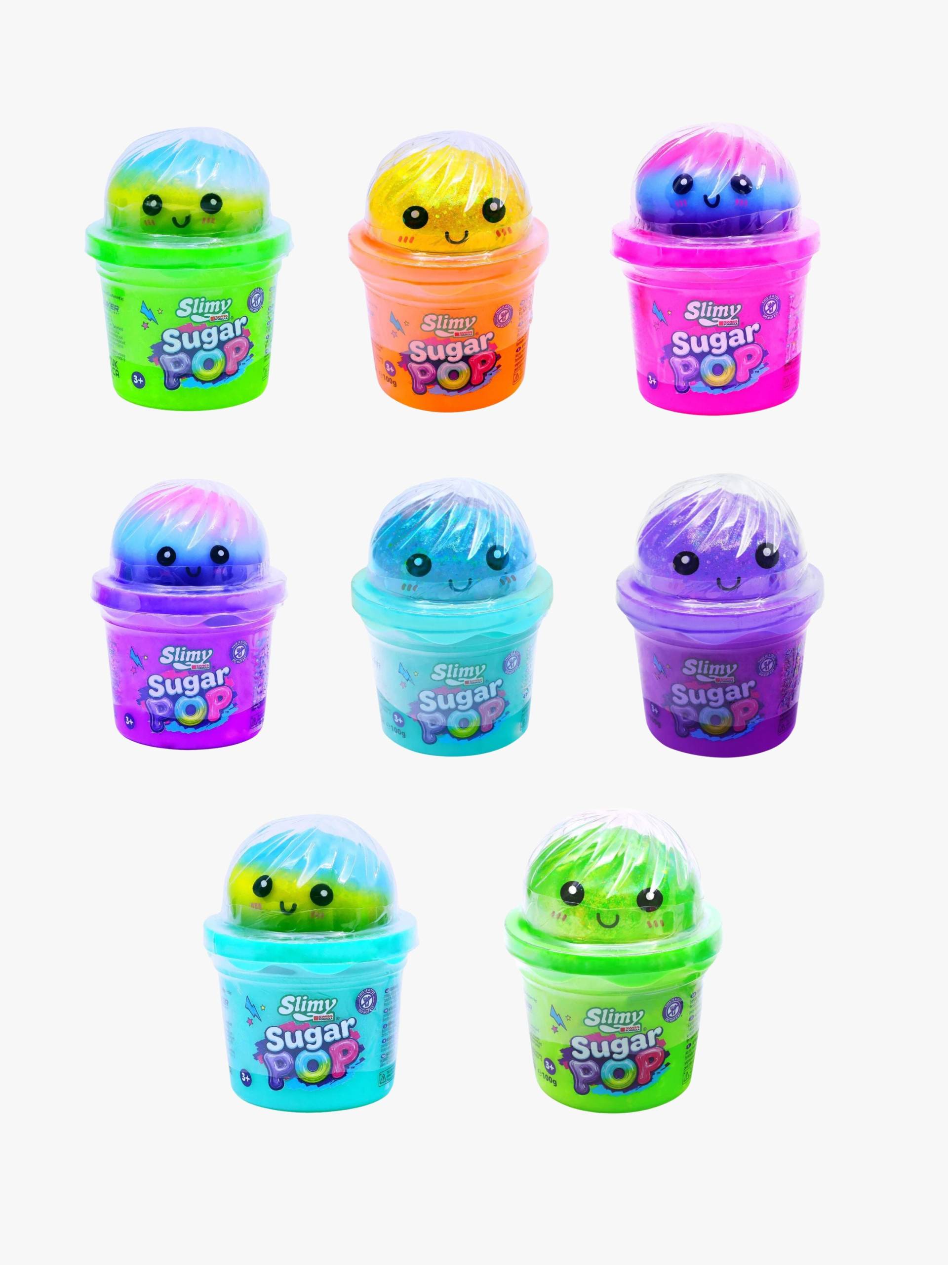 Slimy Sensory Compounds Sugar Pop Dumpling 100 g, Gemischt Slimy Sensory Compounds Sugar Pop Dumpling 100 g, Gemischt von Slimy