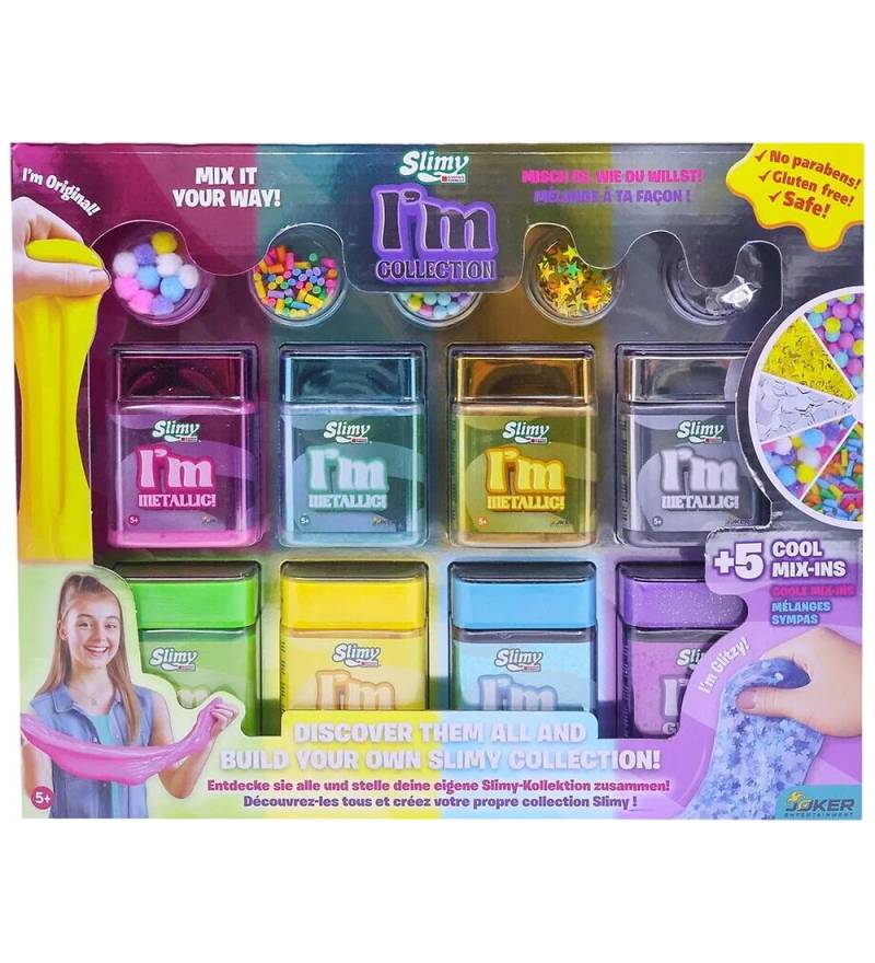 Slimy Slim - Sensorische Slimy Ultimate Kollektion 8-teilig Box - Slimy - One Size - Slim Slimy Slim - Sensorische Slimy Ultimate Kollektion 8-teilig Box - Slimy - One Size - Slim von Slimy