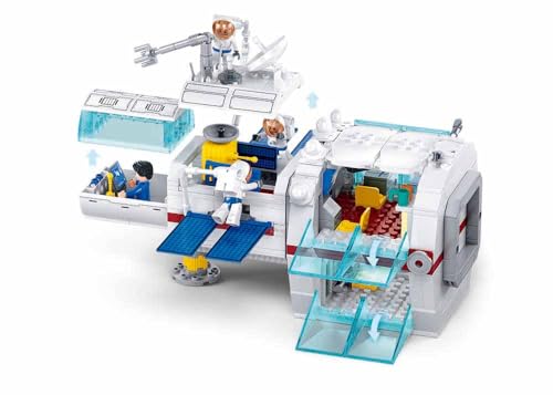 M38-B1201 Sluban Space - Dream Space Station Kernmodul 468 Teile von Sluban Construction