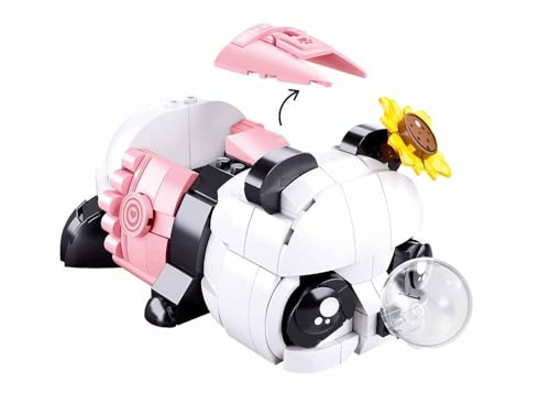 M38-P8038 Sluban PLEYERID – Panda (Stifthalter), 312 Stück von Sluban Construction