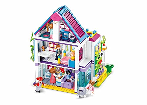 Sluban Klemmbausteine Girls Dream - Villa 727pcs von Sluban Klemmbausteine