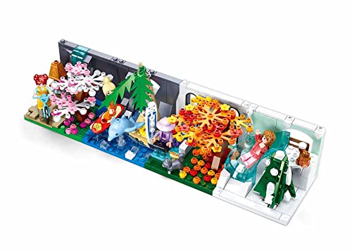 Sluban Klemmbausteine M38-B0989 Mini Handcraft-Four Seasons (8PCS) von Sluban Klemmbausteine