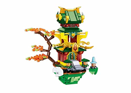 Sluban Klemmbausteine M38-B1003 The Blue Temple 477 PCS von Sluban Klemmbausteine