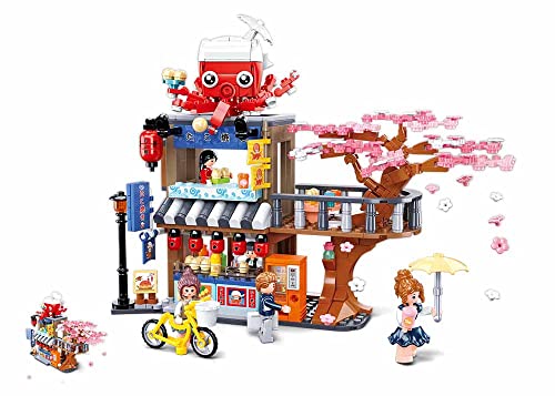 Sluban Klemmbausteine M38-B1019 Happy Diary-Tako Yaki Main Store548PCS von Sluban Klemmbausteine