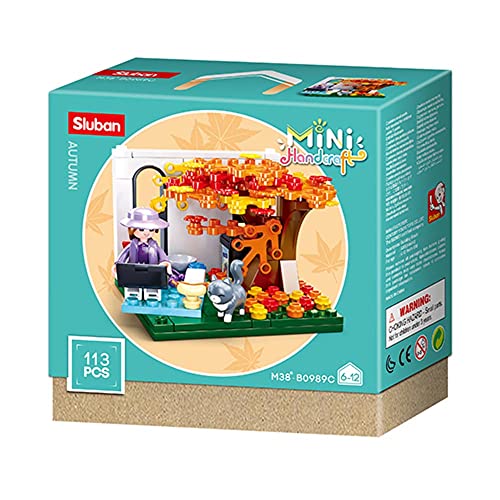 Mini Szene Jahreszeiten Herbst (113 Teile) von Sluban Klemmbausteine