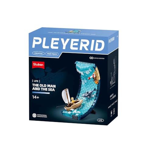 PLEYERID Der alte Mann und das Meer Bauset, Kreativmodell M38-P8025, ab 14 Jahren PLEYERID Der alte Mann und das Meer Bauset, Kreativmodell M38-P8025, ab 14 Jahren von Sluban