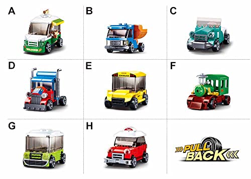 SLUBAN PowerBricks - Pull Back Car 16 PCS SLUBAN PowerBricks - Pull Back Car 16 PCS von SLUBAN