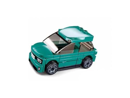 Pullback Elektro-Auto türkis (57 Teile) von Sluban