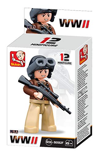 Sluban Amarican Soldier M38-B0582F, Mehrfarbig von Sluban