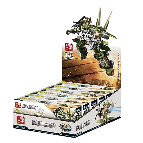 Sluban - Builder King of Land Force 6 Into 1 - M38-B0636 von Sluban