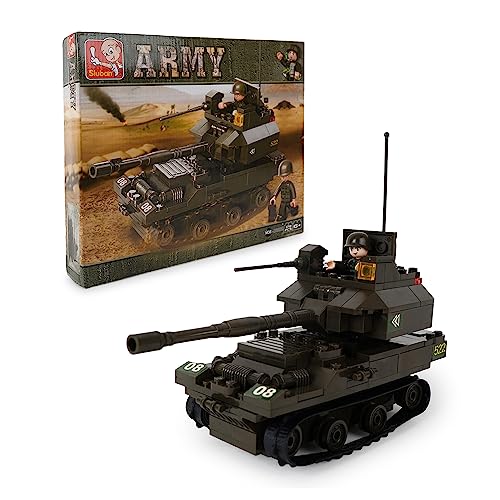 Sluban Panzer V (178 Teile), Spielset, Steckbausteine, mit Spielfigur, für Kinder ab 4 Jahren, Mehrfarbig Sluban Panzer V (178 Teile), Spielset, Steckbausteine, mit Spielfigur, für Kinder ab 4 Jahren, Mehrfarbig von Sluban