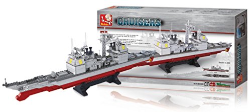 Sluban M38-B0389 - Baukasten - Kriegsschiffe - Kreuzer, groß von Sluban