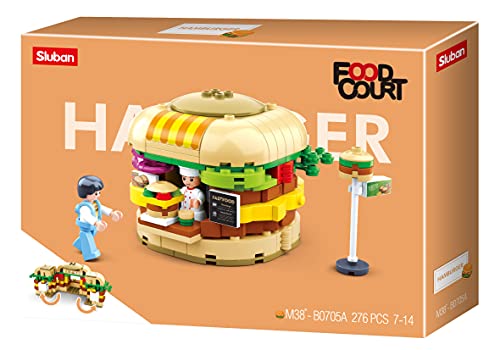 Sluban M38-B0705A Food Court-Hamburger House, Mehrfarbig Sluban M38-B0705A Food Court-Hamburger House, Mehrfarbig von Sluban