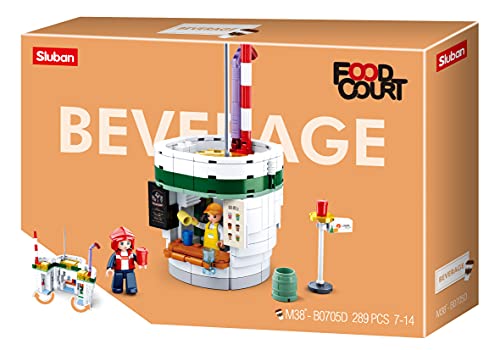 Sluban M38-B0705D Food Court-Beverage House, Mehrfarbig Sluban M38-B0705D Food Court-Beverage House, Mehrfarbig von Sluban