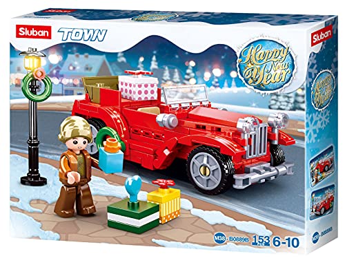 Sluban M38-B0889B Town-New Year Series Car, Mehrfarbig von Sluban