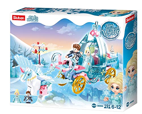 Sluban M38-B0896 Fairy Tales of Winter – Carriage 191 Cs, Mehrfarbig Sluban M38-B0896 Fairy Tales of Winter – Carriage 191 Cs, Mehrfarbig von Sluban