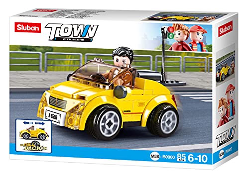 Sluban M38-B0900 Town – Sport Car, Mehrfarbig von Sluban