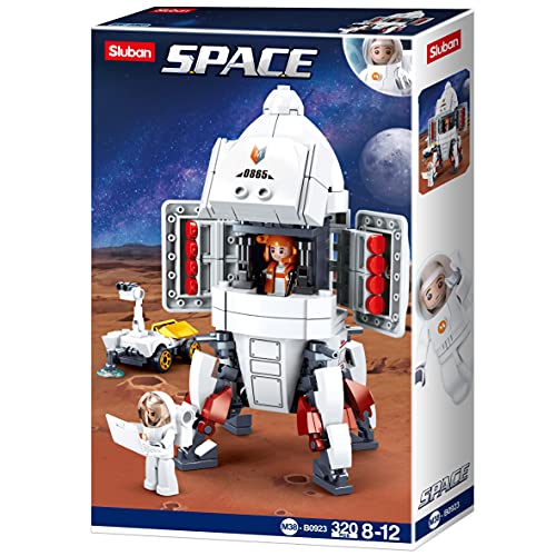 Sluban M38-B0923 Space – Saturn Landing Modul, 320 Stück, Mehrfarbig von Sluban