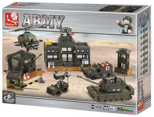 Sluban M38-B7100 - Baukasten - Armee - Hauptquartier / 3+ jahre / 1086 stucke Sluban M38-B7100 - Baukasten - Armee - Hauptquartier / 3+ jahre / 1086 stucke von Sluban